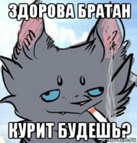 здорова братан курит будешь?