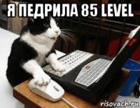 я педрила 85 level 