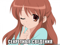  секретные сведения