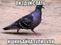 пиздуй спать ишинбайка гули гули
