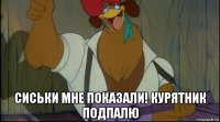  сиськи мне показали! курятник подпалю