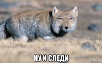  ну и следи