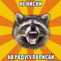 не кисни на радугу пописай