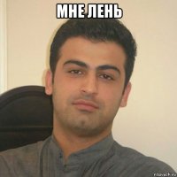 мне лень 