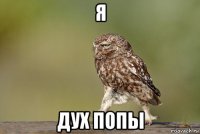 я дух попы