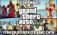 че зыришь? графон времён гта вайс сити