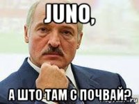 juno, а што там с почвай?