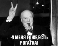  -у меня тоже,есть рогатка!