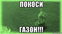 покоси газон!!!
