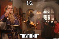 e.g. "жупник"