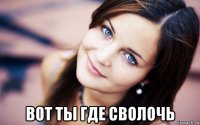  вот ты где сволочь