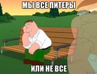 мы все питеры или не все