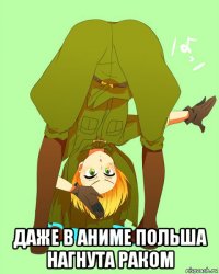  даже в аниме польша нагнута раком