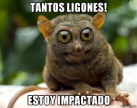 tantos ligones! estoy impactado