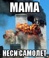 мама неси самолет