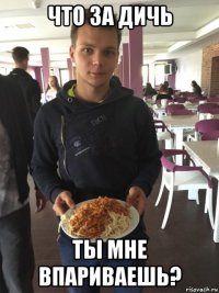 что за дичь ты мне впариваешь?