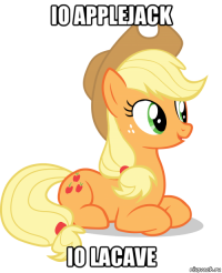 io applejack io lacave
