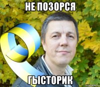не позорся гысторик