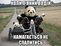 коли п'яний водій намагається не спалитись