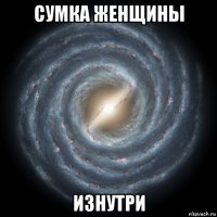 сумка женщины изнутри