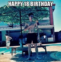 happy 18 birthday 
