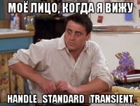 моё лицо, когда я вижу handle_standard_transient