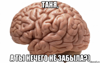 таня, а ты нечего не забыла?)