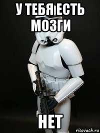у тебя есть мозги нет