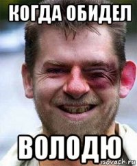 когда обидел володю
