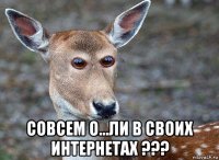  совсем о...ли в своих интернетах ???