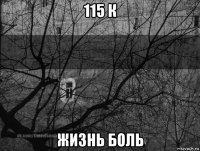 115 к жизнь боль