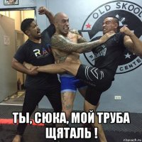  ты, сюка, мой труба щяталь !