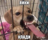 яйки клади