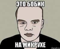 это бобик на микрухе