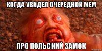 когда увидел очередной мем про польский замок