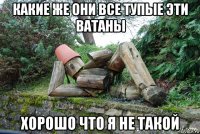 какие же они все тупые эти ватаны хорошо что я не такой