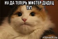 ну да теперь мистер дудец тут 