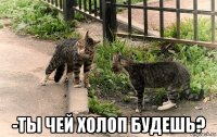  -ты чей холоп будешь?