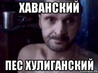хаванский пес хулиганский