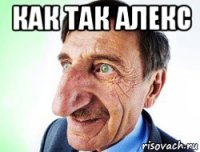 как так алекс 