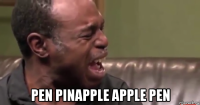  pen pinapple apple pen