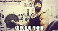  хорошо чина
