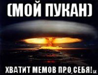 (мой пукан) хватит мемов про себя!