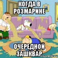 когда в розмарине очередной зашквар