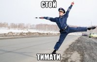 стой тимати