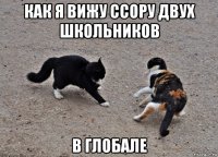 как я вижу ссору двух школьников в глобале
