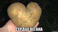  сердце вегана