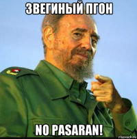 звегиный пгон no pasaran!