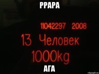 ррара ага