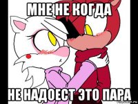 мне не когда не надоест это пара